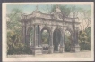 Picture Post Card of Entrance to Victoria Gardens. 