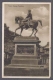 Picture post card of King's Statue.