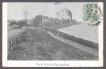 Picture post card of Colaba Reclamation with King George V Stamp.