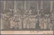 Post Card of Bombay of Parsi Marriage Procession.