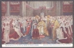 Picture Post Card of Marriage of King George VI.