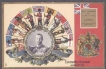 Picture Post Card of Coronation Souvenir by King George V. 