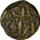 Copper Eight Gani Coin of Muhammad Bin Tughluq of Delhi Sultanate.