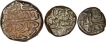 Billon Coins of Bahadur Shah of Gujarat Sultanate.