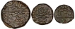 Billon Coins of Bahadur Shah of Gujarat Sultanate.