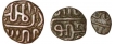 Copper Coins of Mahmud Shah I of Malwa Sultanate.