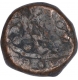 Copper Dam Coin of Jahangir of Berar mint.