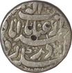 Silver One Rupee Coin  of Jahangir of Ahmadabad mint.