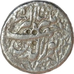 Silver One Rupee Coin of Jahangir of Lahore mint.