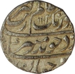 Silver One Rupee Coin of Aurangzeb Alamgir of Ajmer mint.