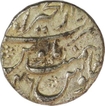 Silver One Rupee Coin of Aurangzeb Alamgir of Ajmer mint.