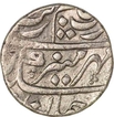 Silver One Rupee Coin of Aurangzeb Alamgir of Akbarnagar Mint.