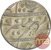 Silver One Rupee  Coin of Aurangzeb Alamgir of Akbarnagar Mint.