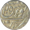 Silver One Rupee  Coin of Aurangzeb Alamgir of Akbarnagar Mint.