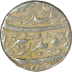 Silver One  Rupee Coin of Aurangzeb Alamgir of Burhanpur Mint.