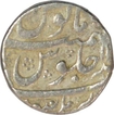 Silver One  Rupee Coin of Aurangzeb Alamgir of Burhanpur Mint.