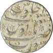 Silver One Rupee Coin of Aurangzeb Alamgir of Surat Mint.