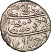 Silver One Rupee Coin  of Aurangzeb Alamgir of Tatta Mint.