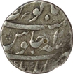 Silver One Rupee Coin of Shah Alam Bahadur of Jahangirnagar mint.