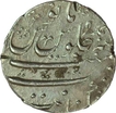 Silver One Rupee Coin of Shah Alam Bahadur of Kanbayat mint.