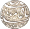 Silver One Rupee Coin of Shah Alam Bahadur of Lahore Dar ul Sultanat Mint.