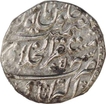 Silver One Rupee Coin  of Aurangzeb Alamgir of Akbarabad mint..