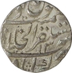 Silver One Rupee  Coin of Muhammad Shah of Akbarabad Mustaqir ul khilafat mint.