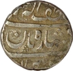 Silver One Rupee Coin of Muhammad Shah of Azamnagar mint.
