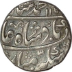 Silver One Rupee Coin of Muhammad shah of Sawai jaipur Mint.