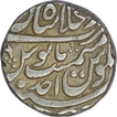 Silver One Rupee Coin  of Alamgir II of Shahjahanabad Dar ul Khilafa Mint.