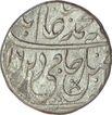 Silver One Rupee Coin of Shah Alam II of Gohad Mint.