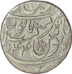 Silver One Rupee Coin of Shah Alam II of Gohad Mint.