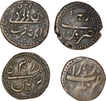 Copper Paisa Coins of Tipu Sultan of Patan and Nagar mint of Mysore Kingdom.