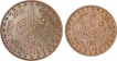 Copper Coins of Sir Sadiq Muhammad Khan of Bahawalpur State.