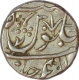 Silver One Rupee Coin of Daulat Rao of Lashkar of Gwalior State.