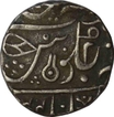 Silver One Rupee Coin of Malhar Nagar of Indore State.