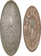 Copper Coins of Muhammad Ismail of Jaora State.