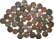 Mixed lots of Copper Paisa Coins Jaipur and Mewar of Jodhpur State.