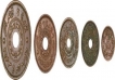 Copper Coins of Khengarji III and Vijayarajji of Bhuj Mint of Kutch State.