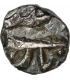 Silver Quarter Rupee Coin of Udaipur Mint of Mewar  State.