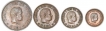 Bronze Coins of  Carlos I of Goa of India Portuguese.