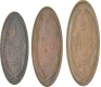 Copper Coin of London Mint of Madras Presidency.