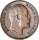 Bronze One Twelfth Anna Coin of  King Edward VII of Calcutta Mint of  1910.