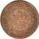 Bronze Half Pice Coin of King Edward VII of Calcutta Mint of 1907.