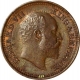 Bronze Half Pice Coin of King Edward VII of Calcutta Mint of 1907.