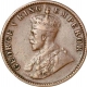 Bronze One Quarter Anna Coin King George V of Calcutta Mint of 1916.