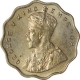 Cupro Nickel One Anna Coin of King George V of Bombay Mint of 1936.