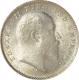 Silver Two Annas Coin of King Edward VII of Calcutta Mint of 1910.