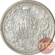 Silver Two Annas Coin of King George V of Calcutta Mint of 1911.