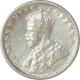 Silver Two Annas Coin of King George V of Bombay Mint of 1913.